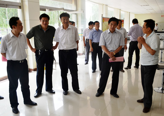 濟(jì)寧市人社局局長(zhǎng)王建華來汶上縣調(diào)研新農(nóng)保、基層公共服務(wù)平臺(tái)及作風(fēng)建設(shè)工作