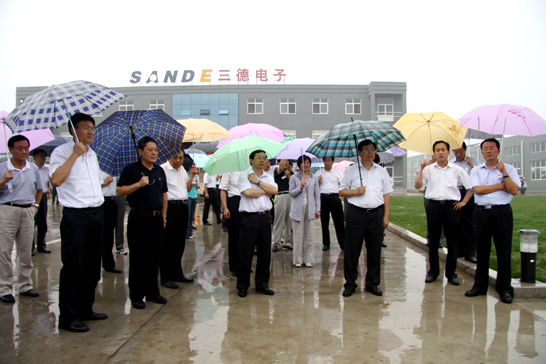 濟(jì)寧市科學(xué)發(fā)展觀現(xiàn)場(chǎng)觀摩會(huì)與會(huì)領(lǐng)導(dǎo)來汶上縣觀摩