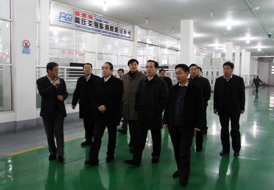 濟寧市委書記馬平昌在市委常委、秘書長陳民的陪同下來汶上縣視察工作