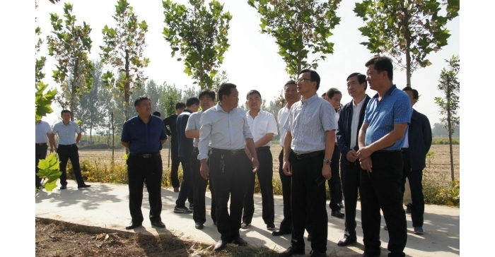 副市長任慶虎來汶上縣視察“三秋”生產(chǎn)、秸稈禁燒和河長制工作
