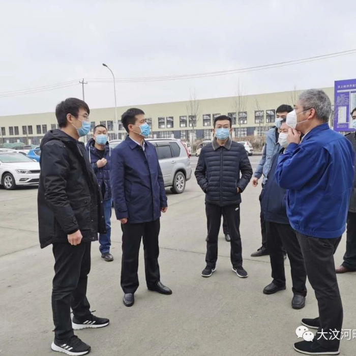 縣委常委、副縣長魏中齊一行到軍屯鄉(xiāng)重點企業(yè)督導(dǎo)檢查復(fù)工復(fù)產(chǎn)工作