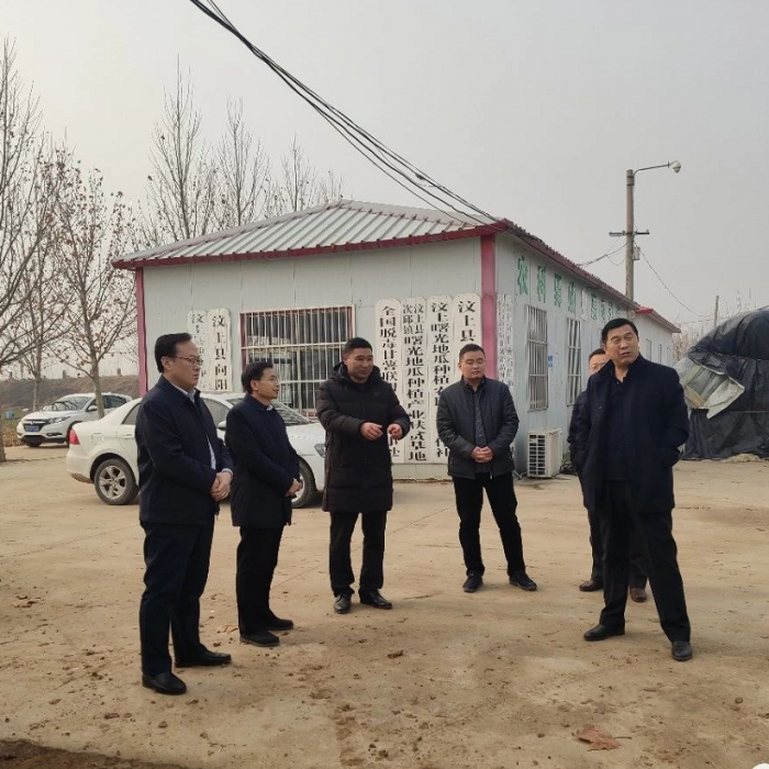 縣人大常委會副主任王允國到次邱鎮(zhèn)調(diào)研指導甘薯產(chǎn)業(yè)園建設