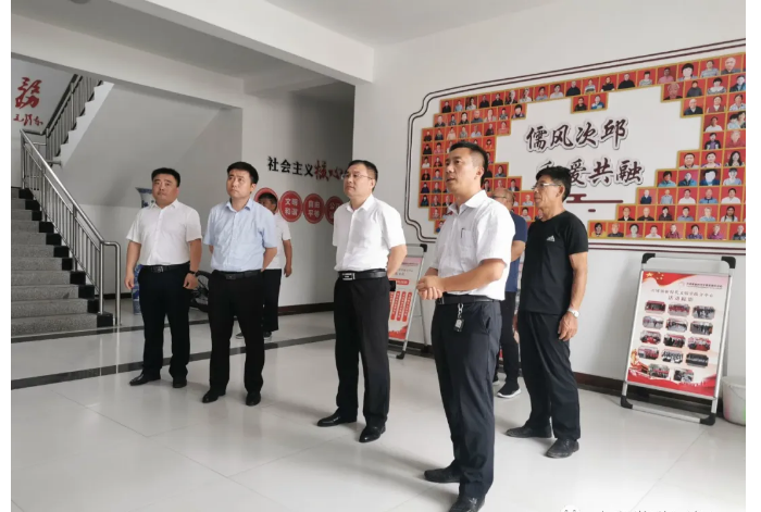 縣委常委、宣傳部長白占德一行到次邱鎮(zhèn)調(diào)研指導(dǎo)新時(shí)代文明實(shí)踐工作